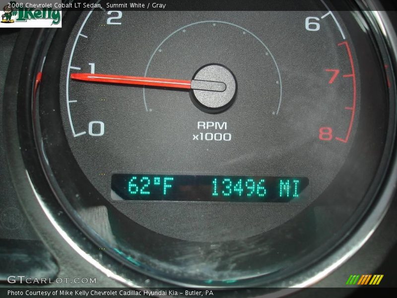 Summit White / Gray 2008 Chevrolet Cobalt LT Sedan