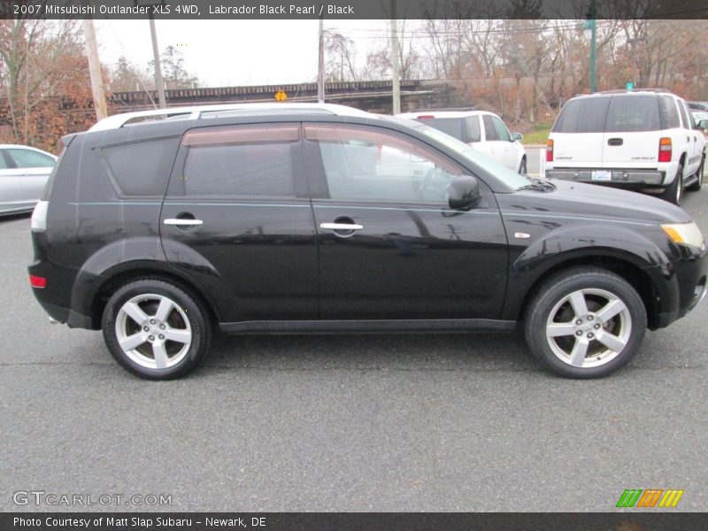 Labrador Black Pearl / Black 2007 Mitsubishi Outlander XLS 4WD