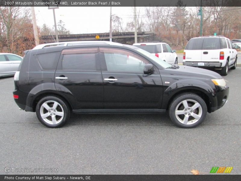 Labrador Black Pearl / Black 2007 Mitsubishi Outlander XLS 4WD