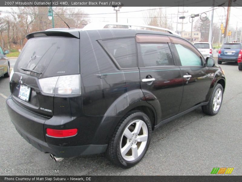 Labrador Black Pearl / Black 2007 Mitsubishi Outlander XLS 4WD