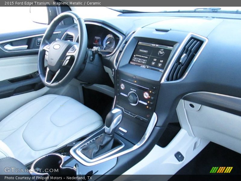 Magnetic Metallic / Ceramic 2015 Ford Edge Titanium