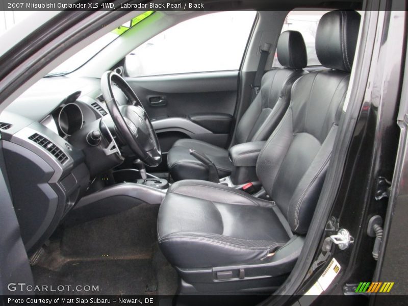  2007 Outlander XLS 4WD Black Interior