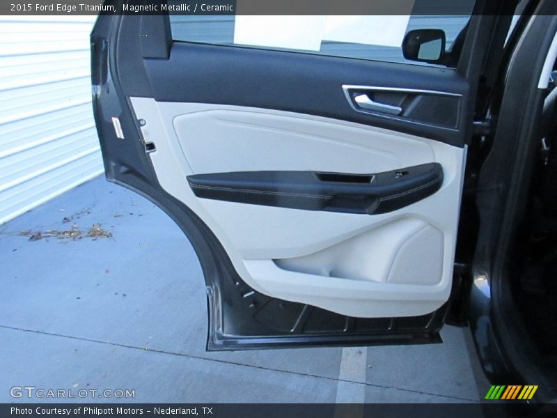 Magnetic Metallic / Ceramic 2015 Ford Edge Titanium