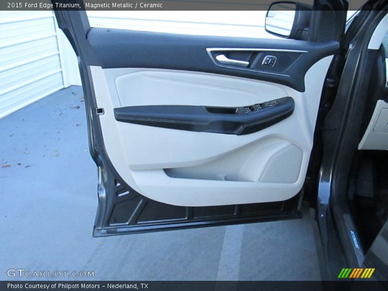 Magnetic Metallic / Ceramic 2015 Ford Edge Titanium