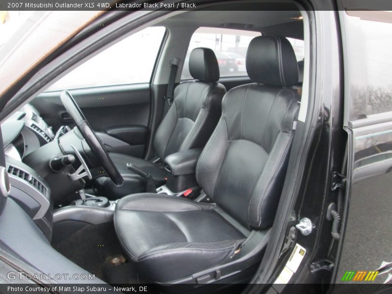 Labrador Black Pearl / Black 2007 Mitsubishi Outlander XLS 4WD