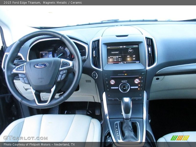 Magnetic Metallic / Ceramic 2015 Ford Edge Titanium