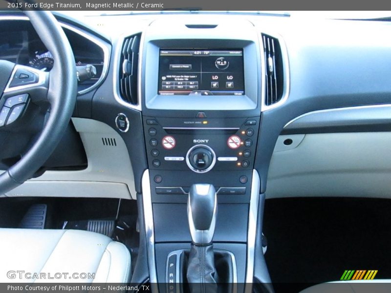 Magnetic Metallic / Ceramic 2015 Ford Edge Titanium