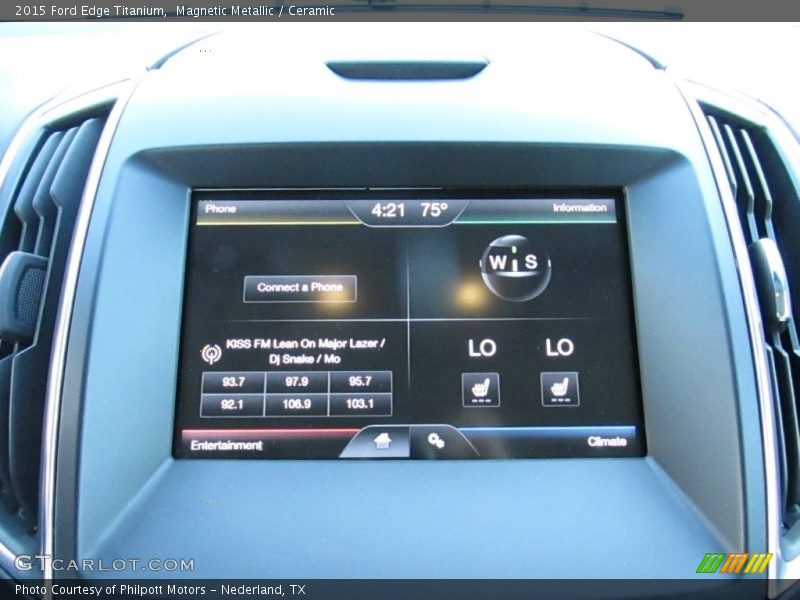 Magnetic Metallic / Ceramic 2015 Ford Edge Titanium