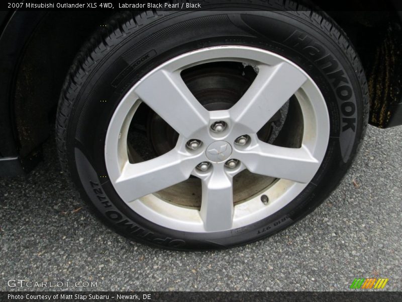 Labrador Black Pearl / Black 2007 Mitsubishi Outlander XLS 4WD