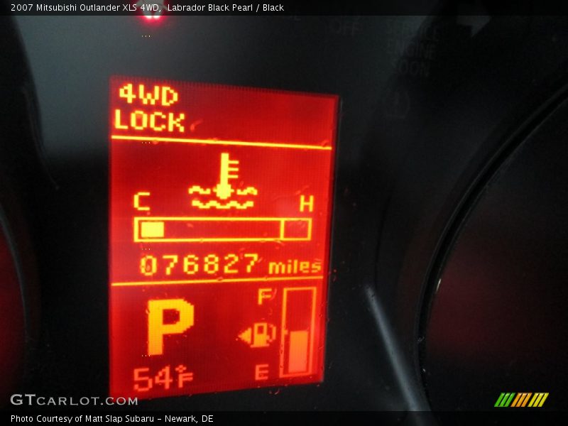 Labrador Black Pearl / Black 2007 Mitsubishi Outlander XLS 4WD