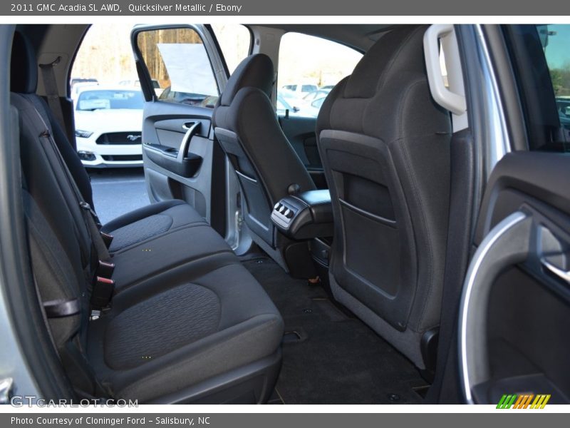 Quicksilver Metallic / Ebony 2011 GMC Acadia SL AWD