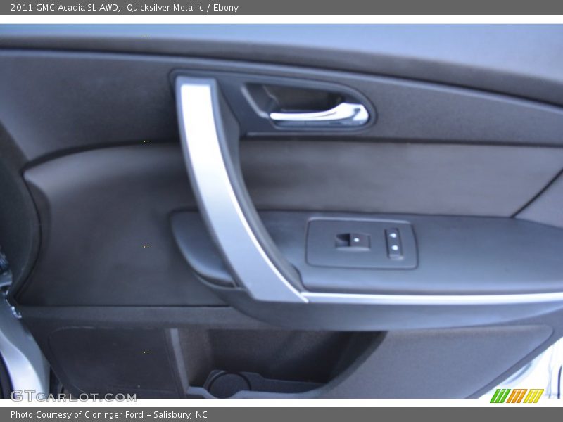 Quicksilver Metallic / Ebony 2011 GMC Acadia SL AWD
