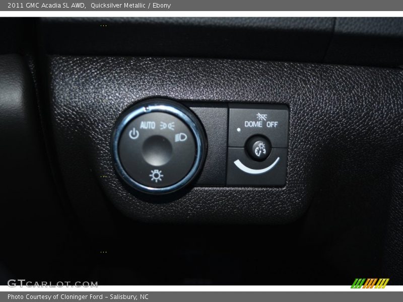 Quicksilver Metallic / Ebony 2011 GMC Acadia SL AWD