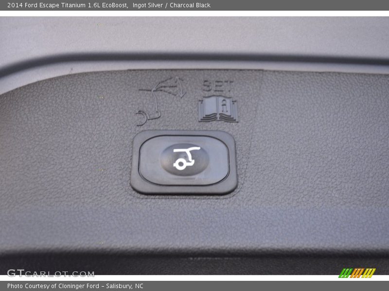 Ingot Silver / Charcoal Black 2014 Ford Escape Titanium 1.6L EcoBoost