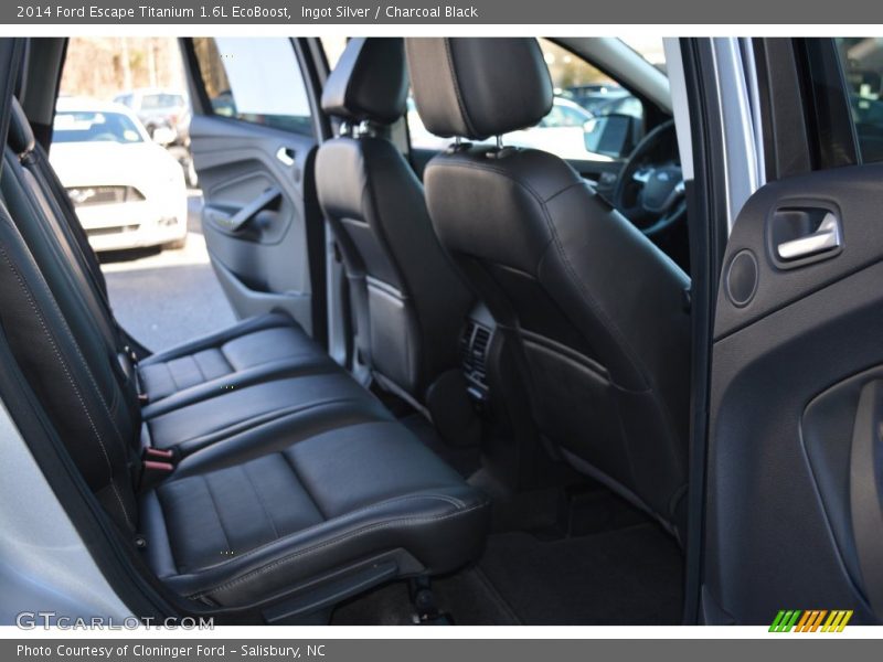 Ingot Silver / Charcoal Black 2014 Ford Escape Titanium 1.6L EcoBoost