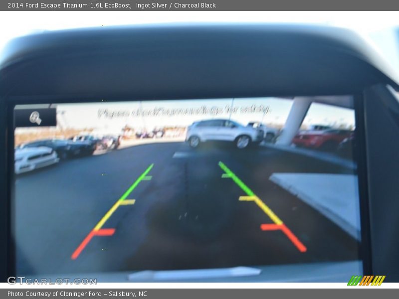 Ingot Silver / Charcoal Black 2014 Ford Escape Titanium 1.6L EcoBoost