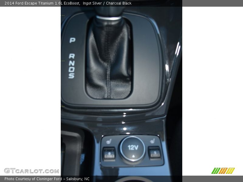 Ingot Silver / Charcoal Black 2014 Ford Escape Titanium 1.6L EcoBoost