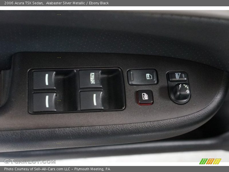 Alabaster Silver Metallic / Ebony Black 2006 Acura TSX Sedan