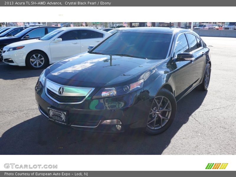 Crystal Black Pearl / Ebony 2013 Acura TL SH-AWD Advance