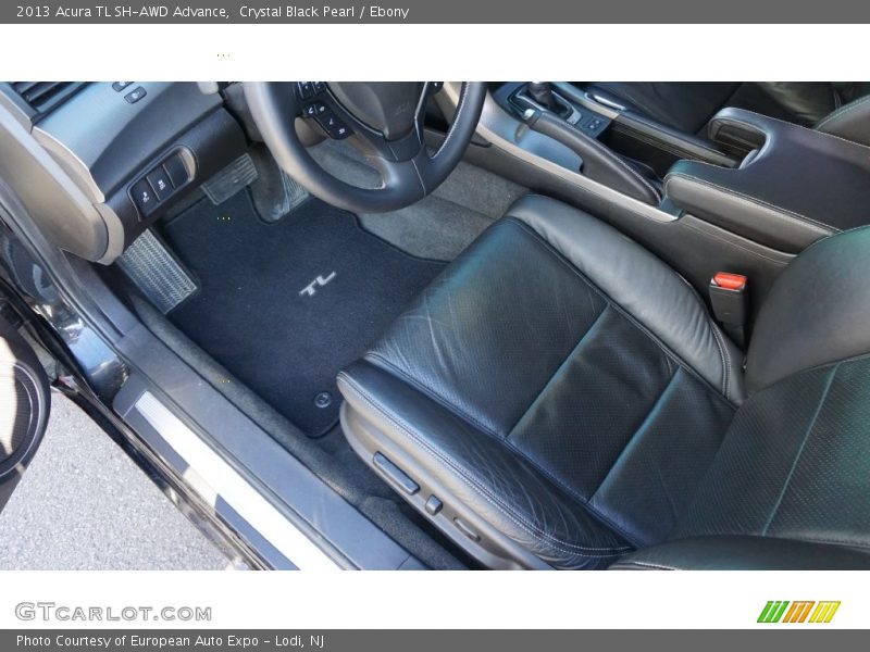 Crystal Black Pearl / Ebony 2013 Acura TL SH-AWD Advance