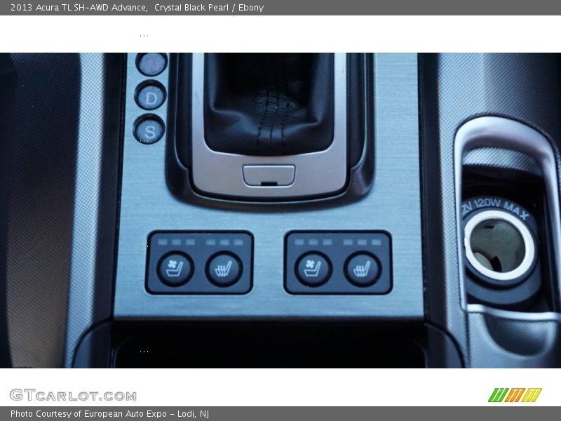Crystal Black Pearl / Ebony 2013 Acura TL SH-AWD Advance