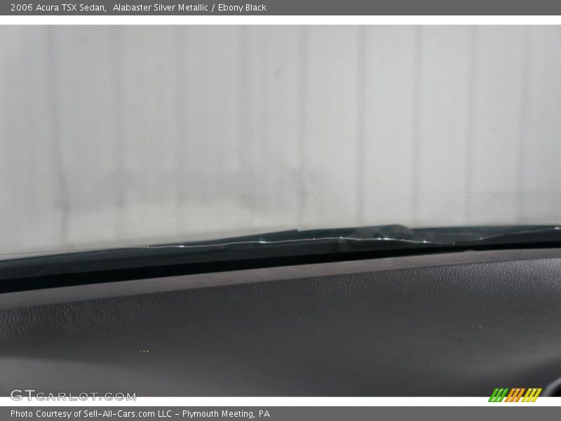 Alabaster Silver Metallic / Ebony Black 2006 Acura TSX Sedan