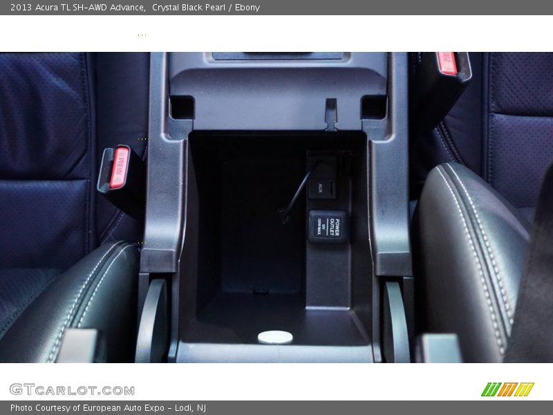 Crystal Black Pearl / Ebony 2013 Acura TL SH-AWD Advance