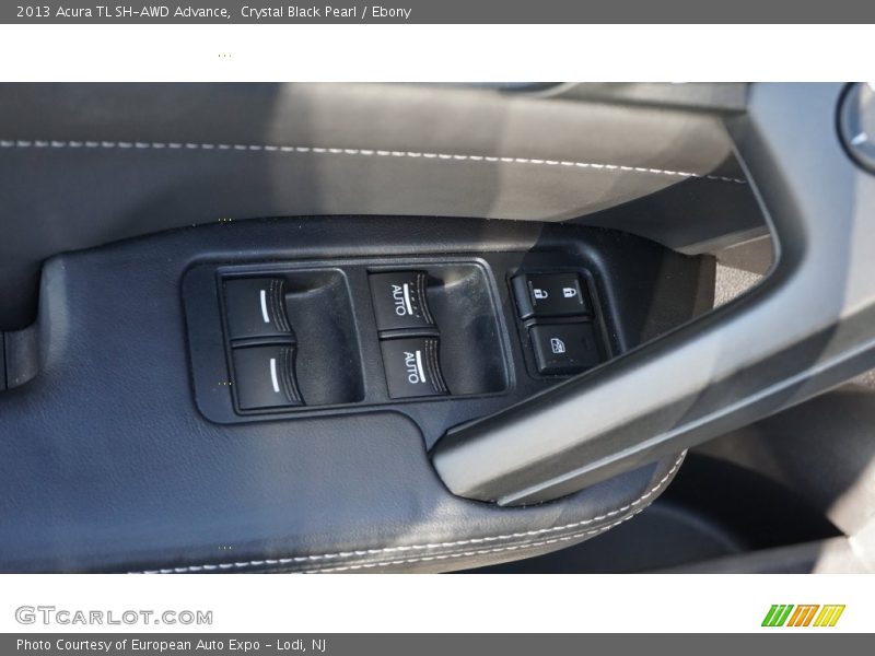 Crystal Black Pearl / Ebony 2013 Acura TL SH-AWD Advance