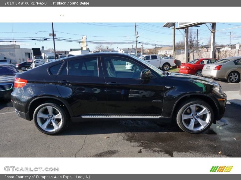 Jet Black / Sand Beige 2010 BMW X6 xDrive50i