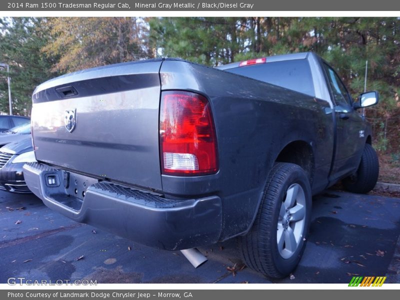 Mineral Gray Metallic / Black/Diesel Gray 2014 Ram 1500 Tradesman Regular Cab
