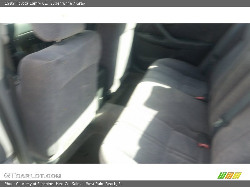 Super White / Gray 1999 Toyota Camry CE