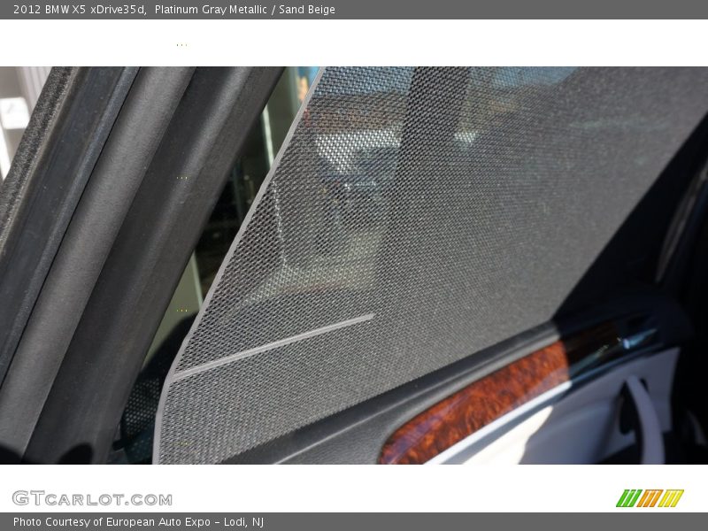 Platinum Gray Metallic / Sand Beige 2012 BMW X5 xDrive35d