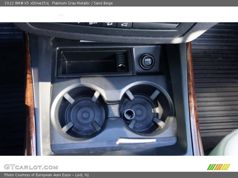 Platinum Gray Metallic / Sand Beige 2012 BMW X5 xDrive35d