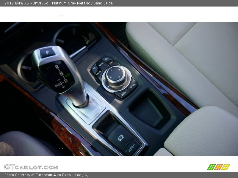 Platinum Gray Metallic / Sand Beige 2012 BMW X5 xDrive35d