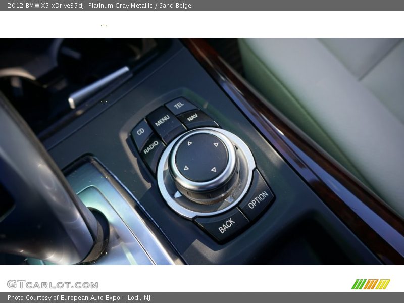 Platinum Gray Metallic / Sand Beige 2012 BMW X5 xDrive35d