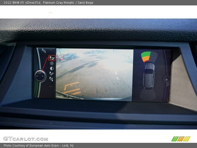 Platinum Gray Metallic / Sand Beige 2012 BMW X5 xDrive35d