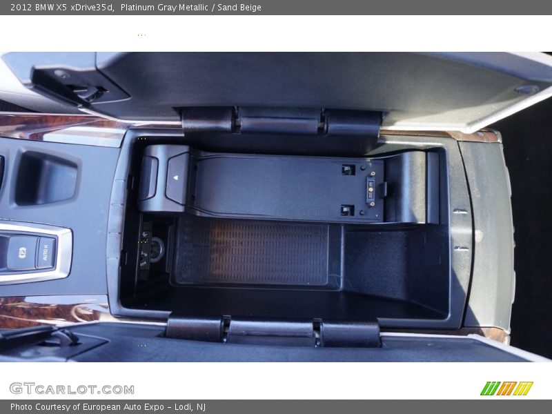 Platinum Gray Metallic / Sand Beige 2012 BMW X5 xDrive35d