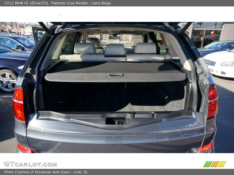 Platinum Gray Metallic / Sand Beige 2012 BMW X5 xDrive35d