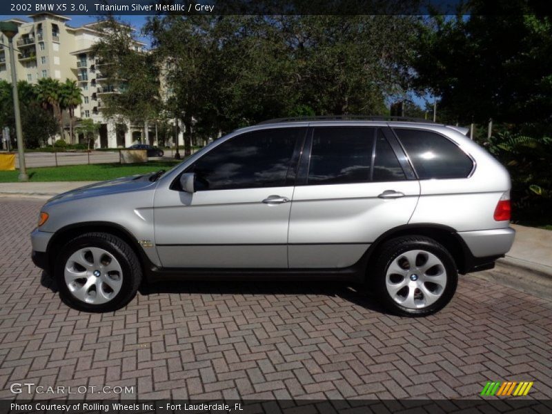  2002 X5 3.0i Titanium Silver Metallic