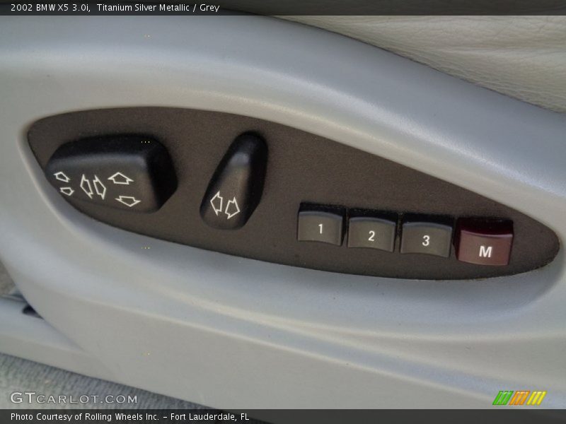 Controls of 2002 X5 3.0i
