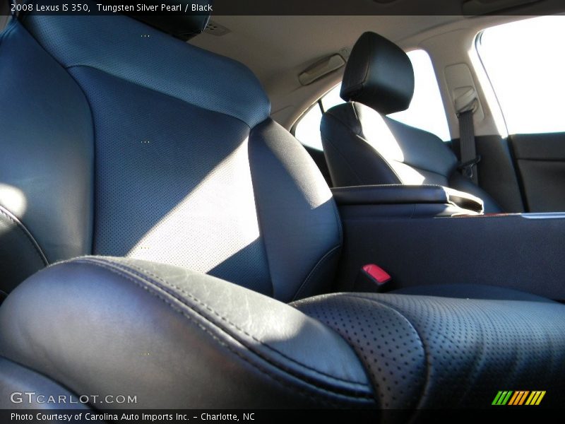 Tungsten Silver Pearl / Black 2008 Lexus IS 350