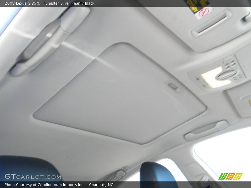 Tungsten Silver Pearl / Black 2008 Lexus IS 350