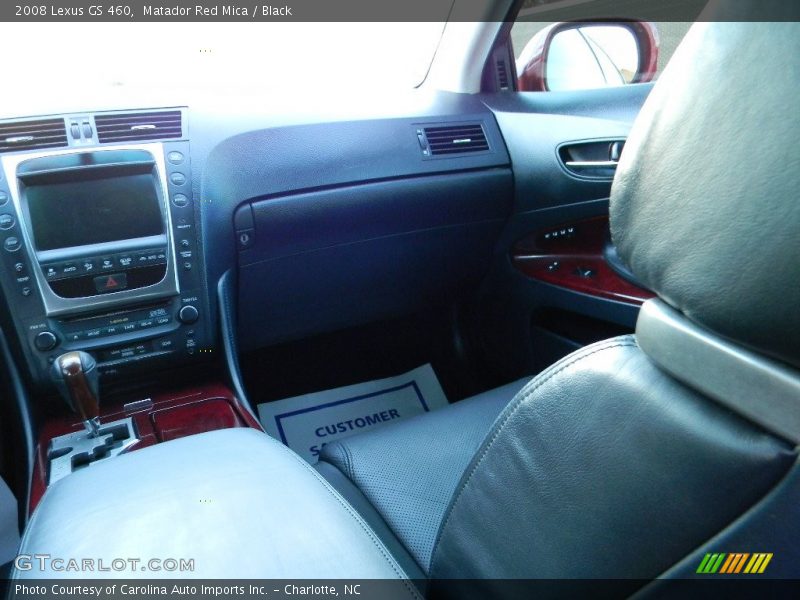 Matador Red Mica / Black 2008 Lexus GS 460