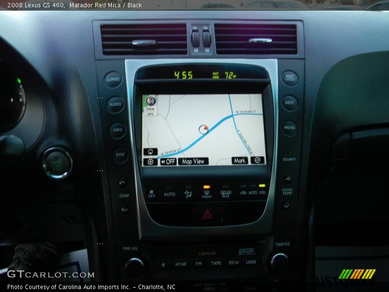Matador Red Mica / Black 2008 Lexus GS 460