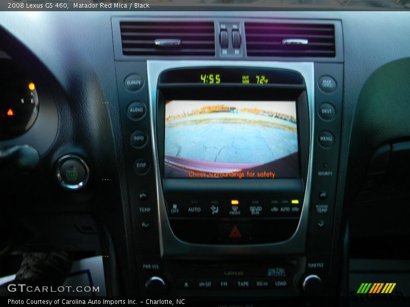 Matador Red Mica / Black 2008 Lexus GS 460