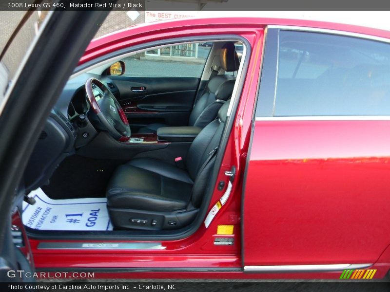 Matador Red Mica / Black 2008 Lexus GS 460