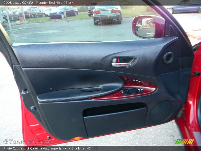 Matador Red Mica / Black 2008 Lexus GS 460