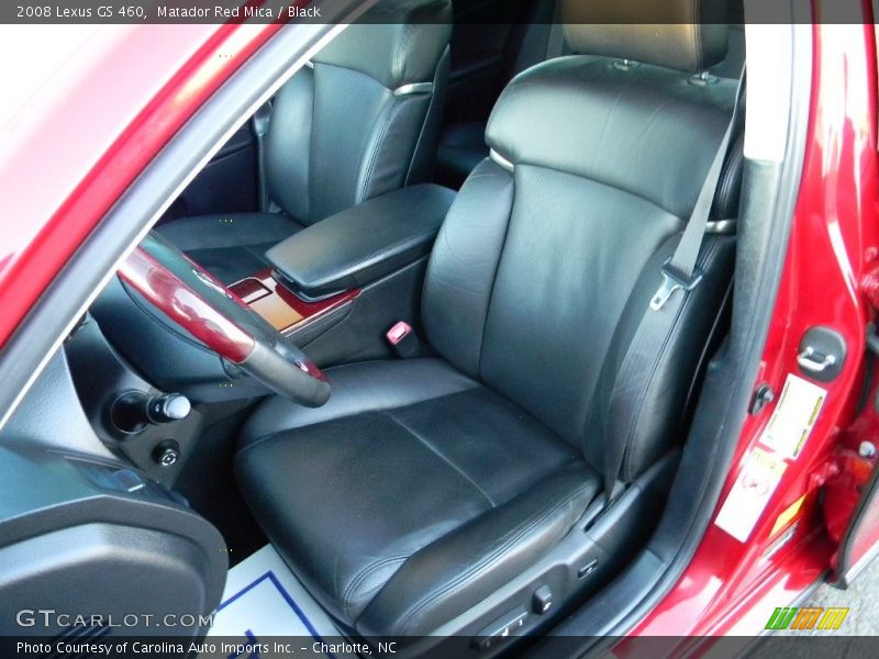 Matador Red Mica / Black 2008 Lexus GS 460