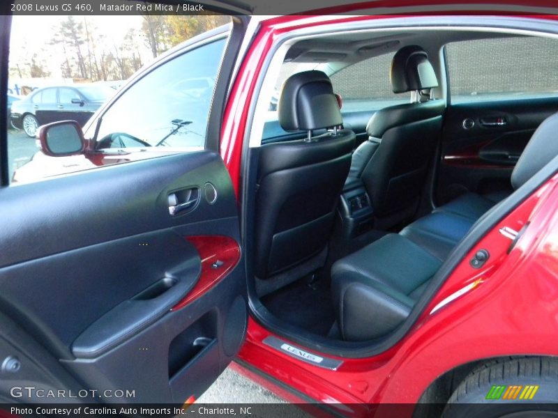 Matador Red Mica / Black 2008 Lexus GS 460
