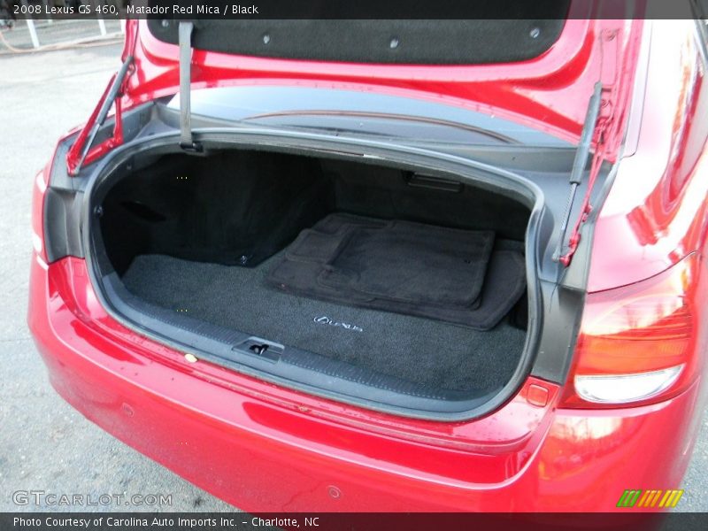 Matador Red Mica / Black 2008 Lexus GS 460